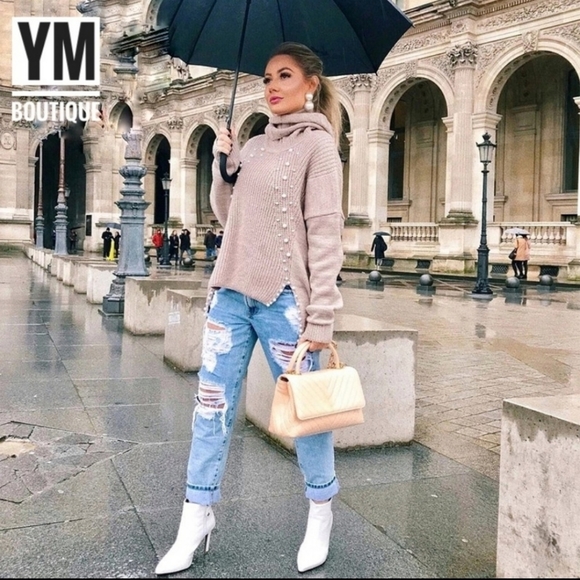 🔥Last 1🔥Beautiful turtleneck sweater - Picture 2 of 4